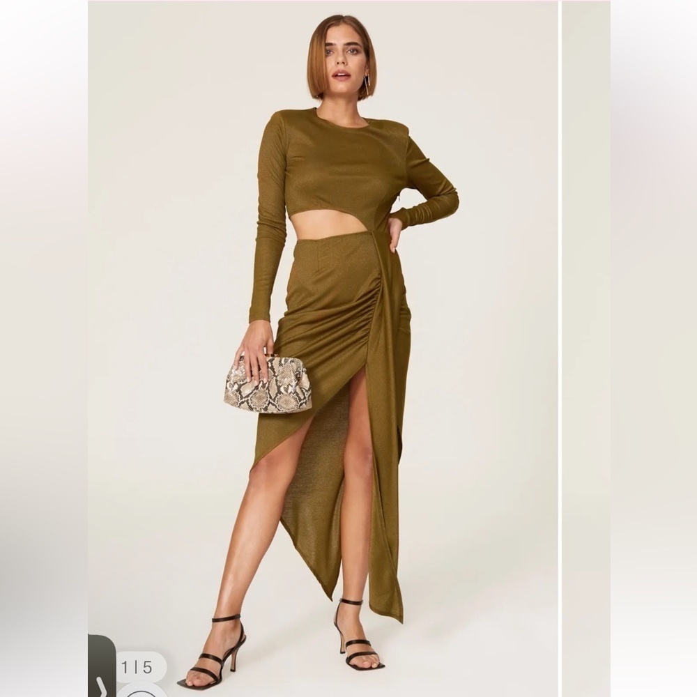 Ronny kobo Tania asymmetrical dress